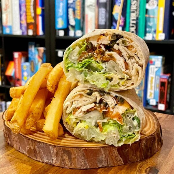 Crispy Chicken Caesar Wrap